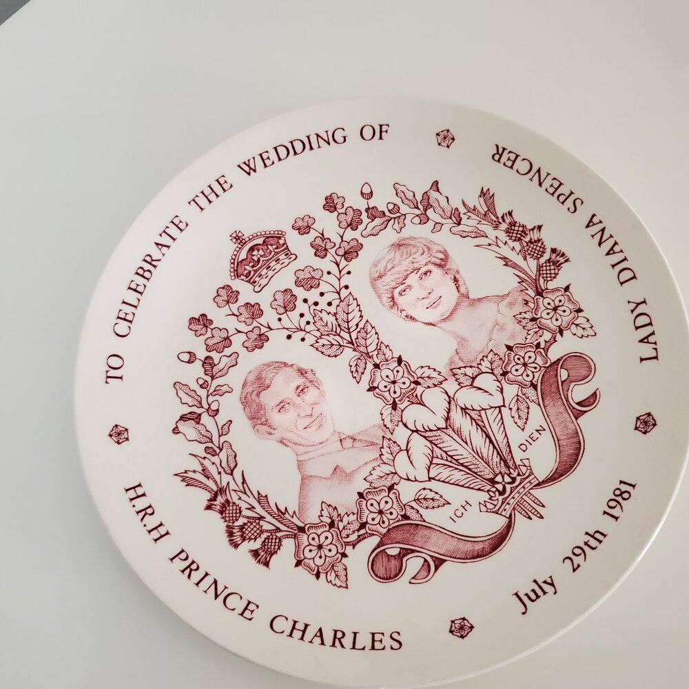 CLEARANCE: Mason's Ironstone Royal Wedding Commemorative Plate